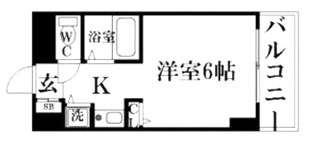 YKハイツ松の内の物件間取画像